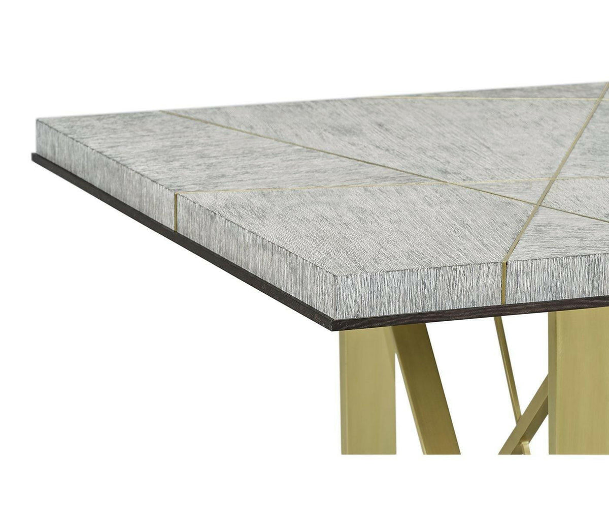 Jonathan Charles Dining Table Transitional in Light French Oak - Medium.