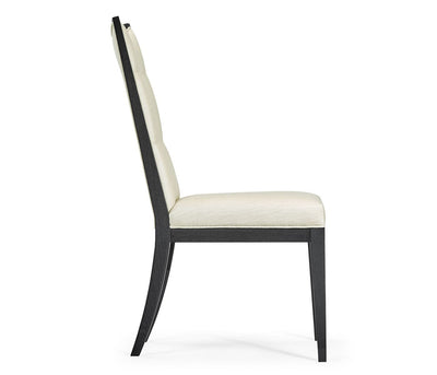 Jonathan Charles Dining Jonathan Charles Ebonised Oak Dining Chair - Castaway House of Isabella UK