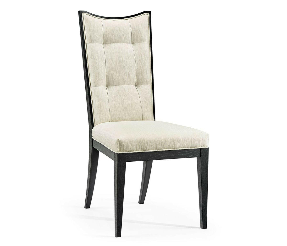 Jonathan Charles Ebonised Oak Dining Chair - Castaway.
