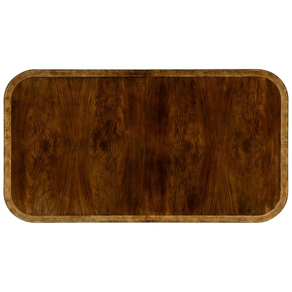 Jonathan Charles Extending Dining Table Georgian Two-leaf.