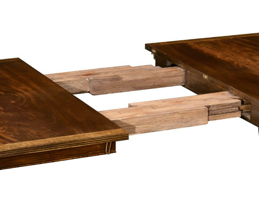 Jonathan Charles Extending Dining Table Georgian Two-leaf.