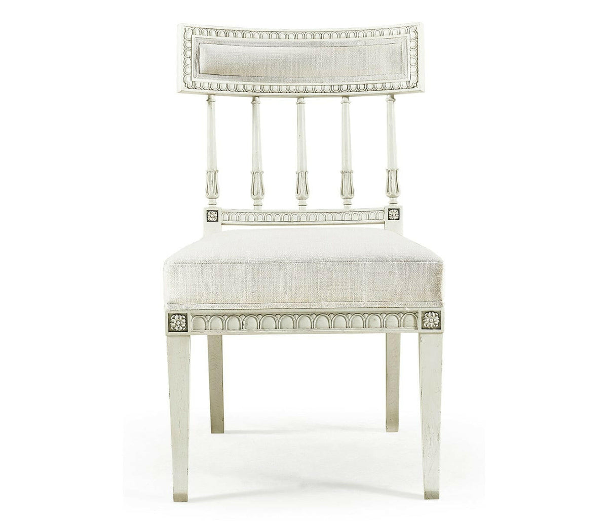 Jonathan Charles Floral Motif Dining Chair.