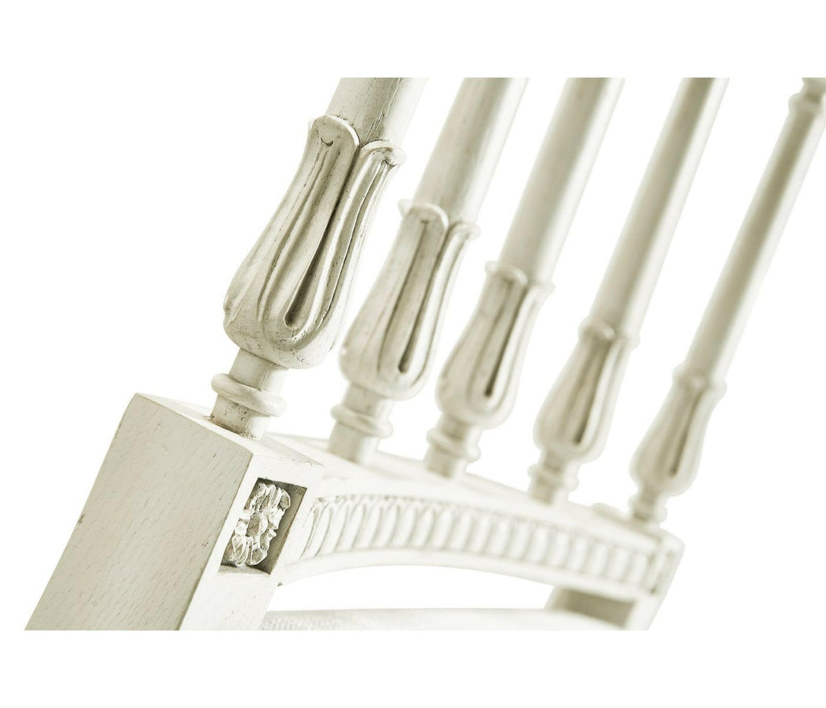 Jonathan Charles Floral Motif Dining Chair.