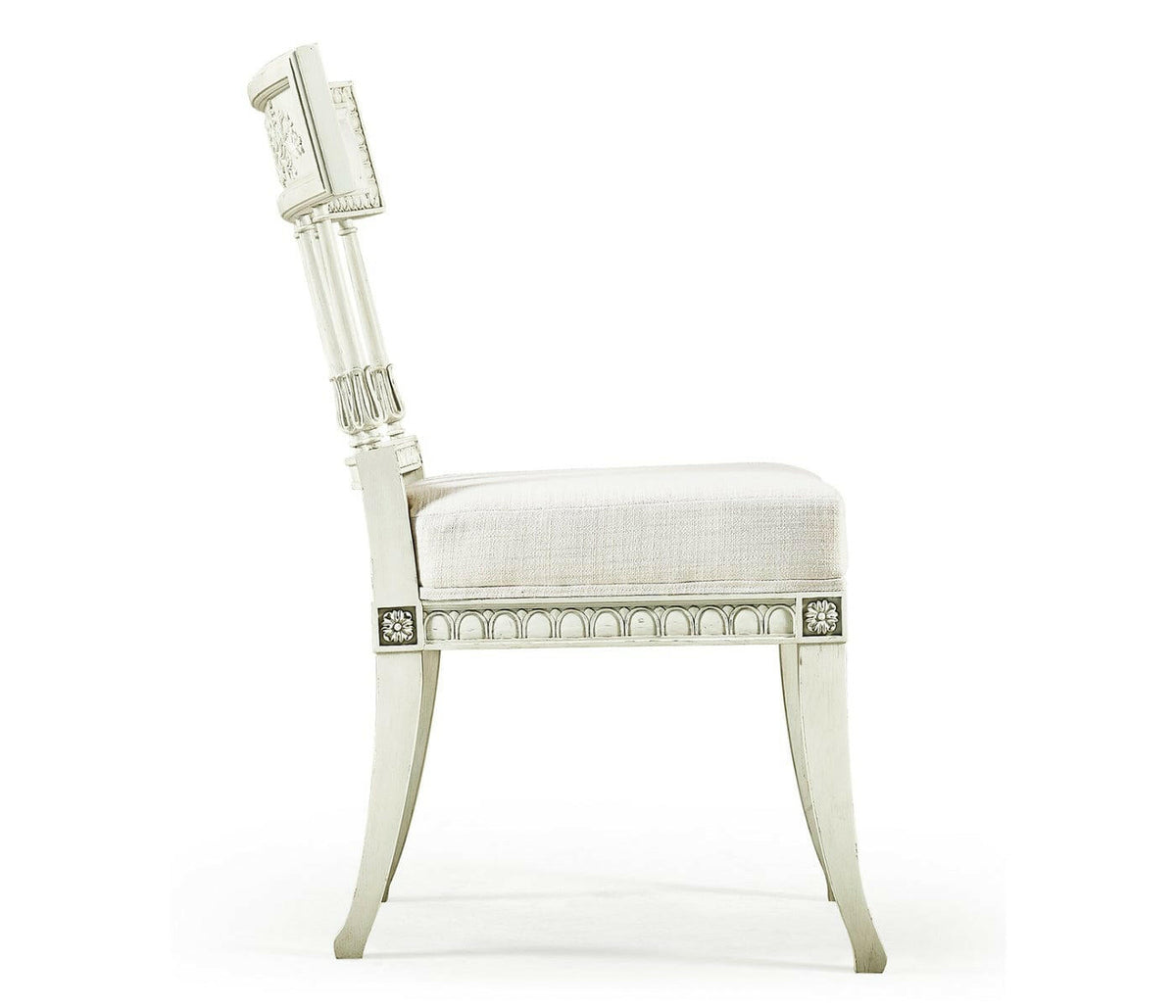 Jonathan Charles Floral Motif Dining Chair.