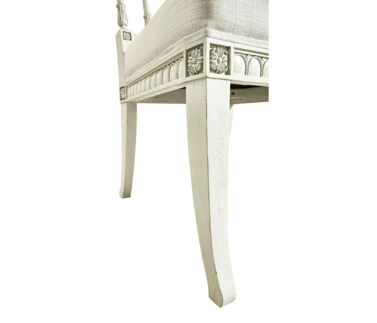 Jonathan Charles Floral Motif Dining Chair.