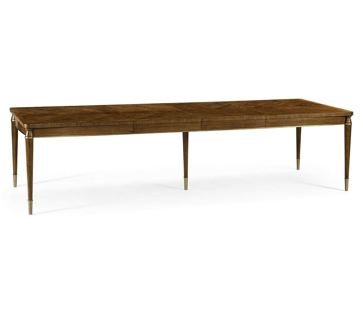 Jonathan Charles Garonne Walnut Extending Dining Table.