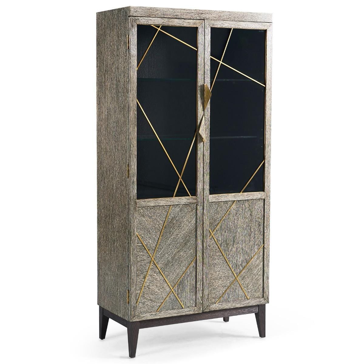 Jonathan Charles Dining Jonathan Charles Geometric Display Cabinet House of Isabella UK