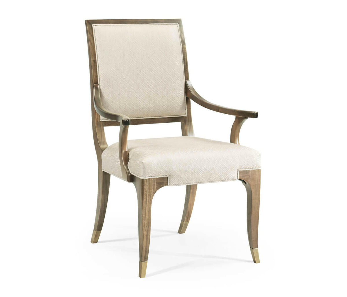 Jonathan Charles Golden Amber Dining Armchair - Skipper.