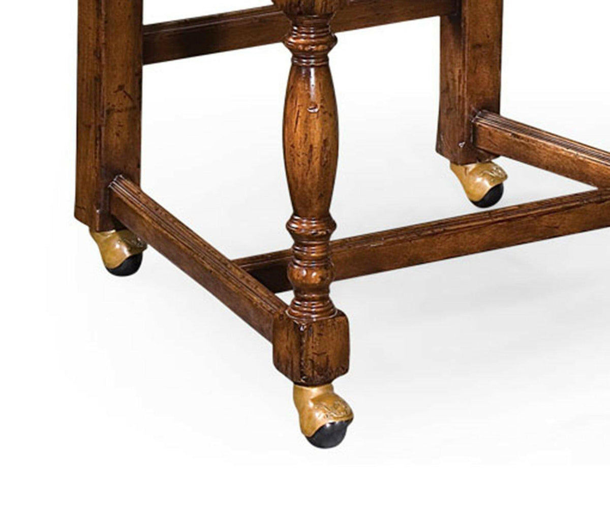 Jonathan Charles High Back Armchair Playing Card Diamond - Leather.