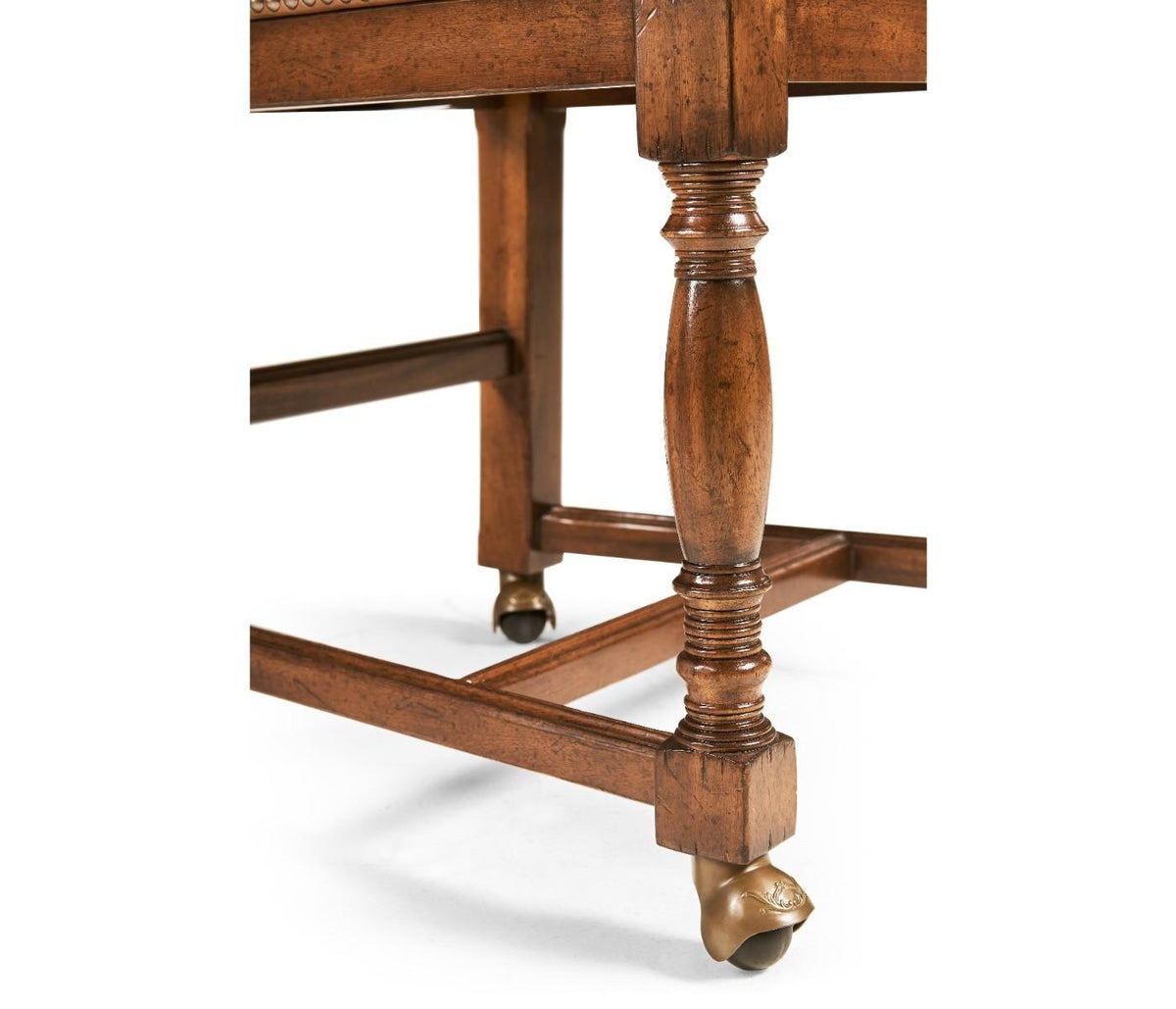 Jonathan Charles High Back Chair Playing Card Heart - Leather.