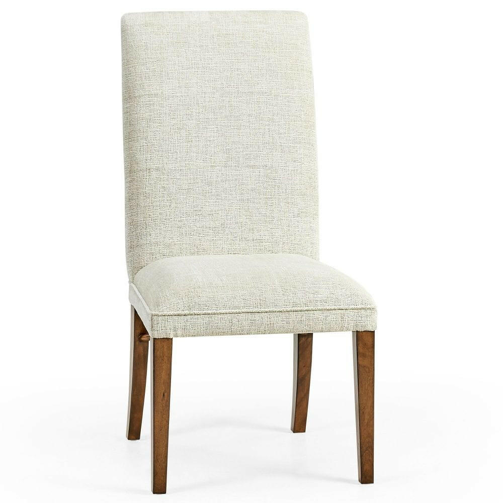 Jonathan Charles High Back Dining Chair in Shambala Fabric.
