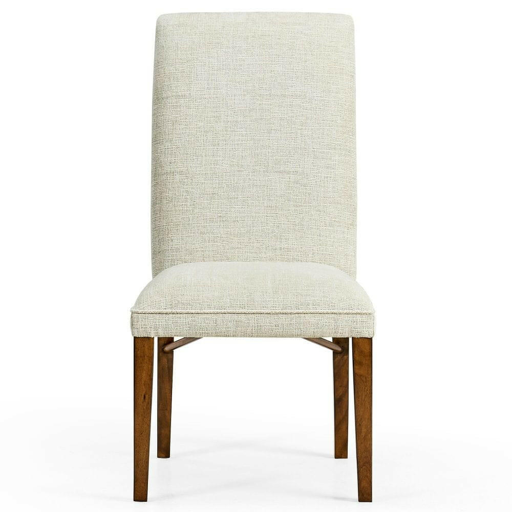 Jonathan Charles High Back Dining Chair in Shambala Fabric.