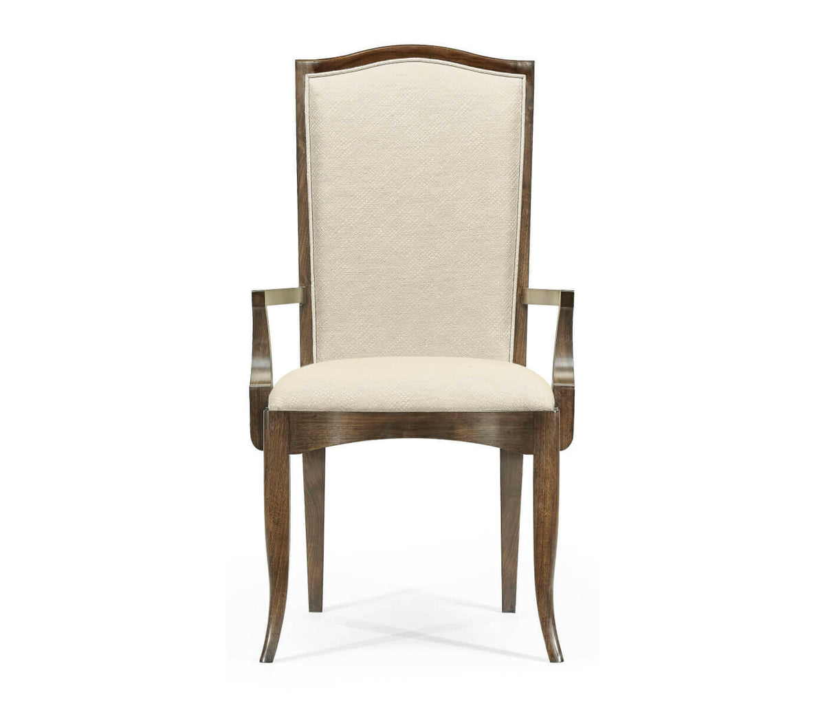 Jonathan Charles Medip Walnut Dining Armchair - Skipper.