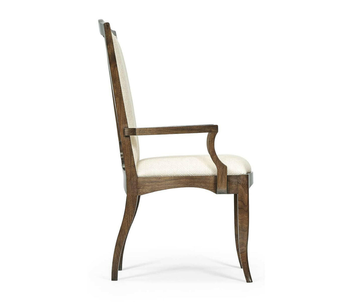 Jonathan Charles Medip Walnut Dining Armchair - Skipper.