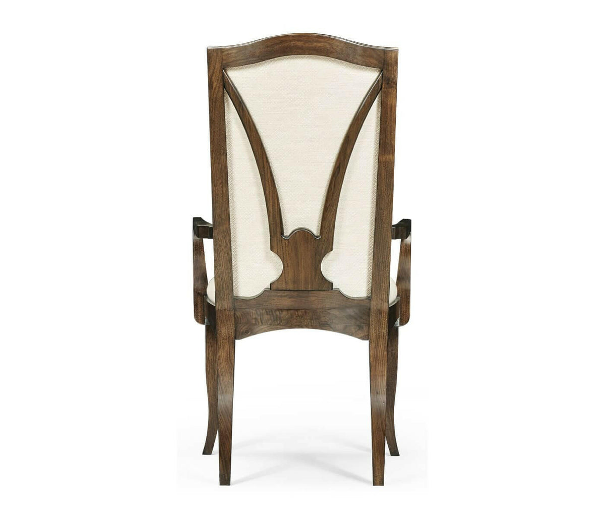 Jonathan Charles Medip Walnut Dining Armchair - Skipper.