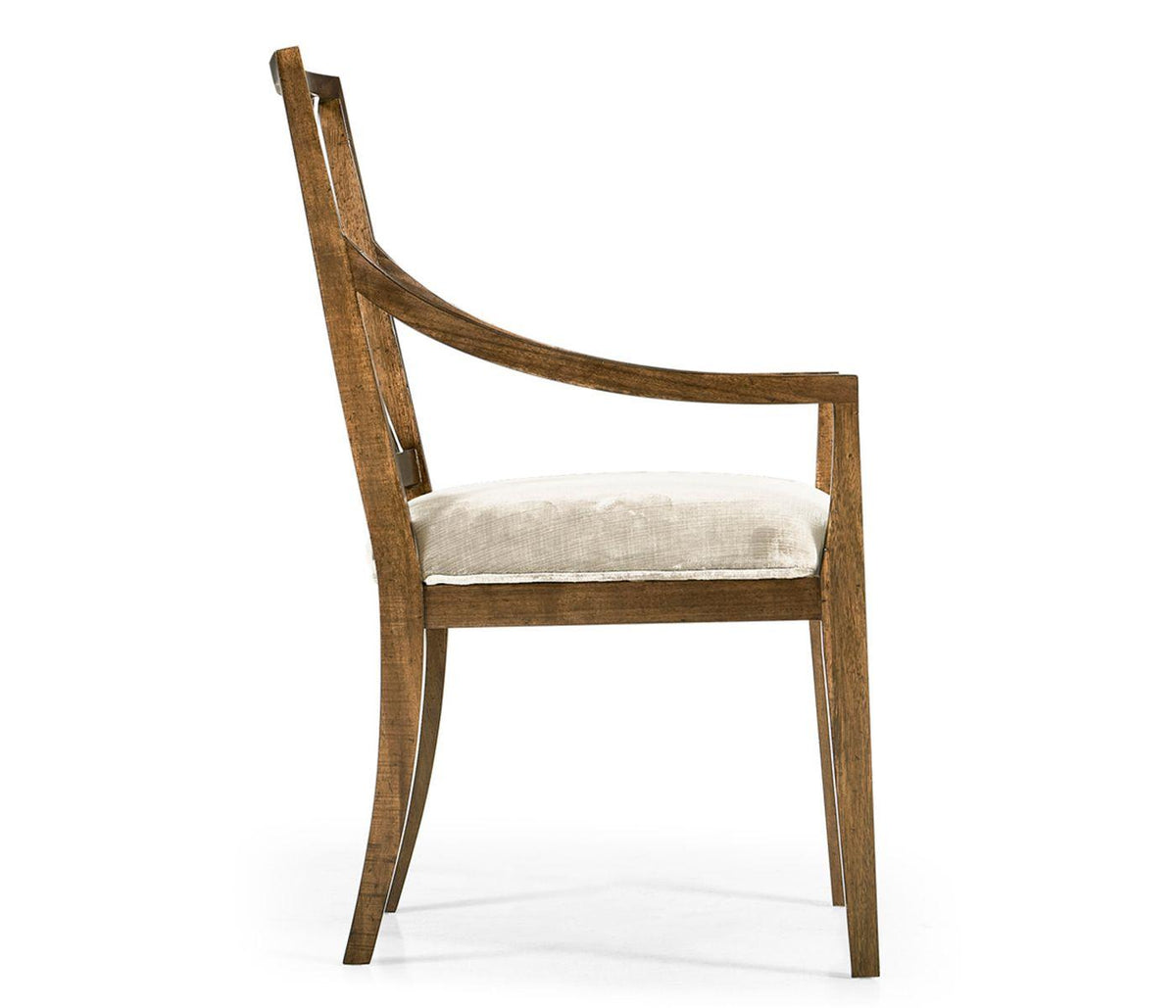 Jonathan Charles Osborne Shield Back Arm Chair.