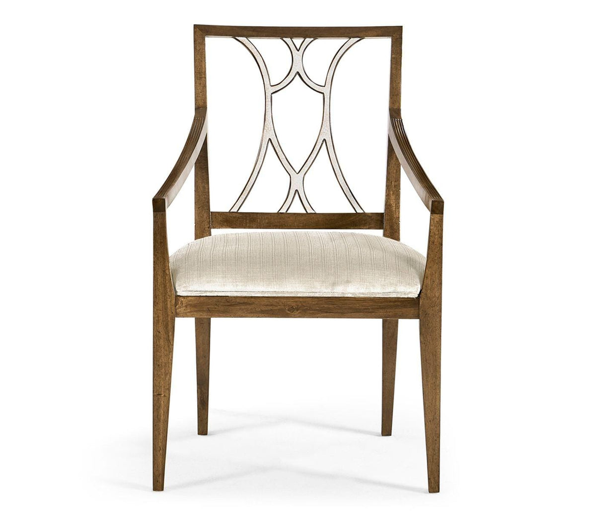 Jonathan Charles Osborne Shield Back Arm Chair.