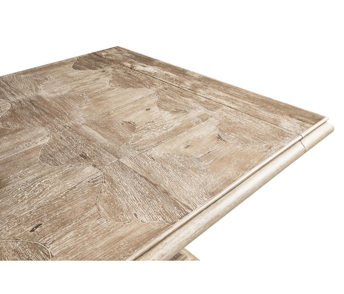 Jonathan Charles Refectory Dining Table Eclectic in Limed Acacia.