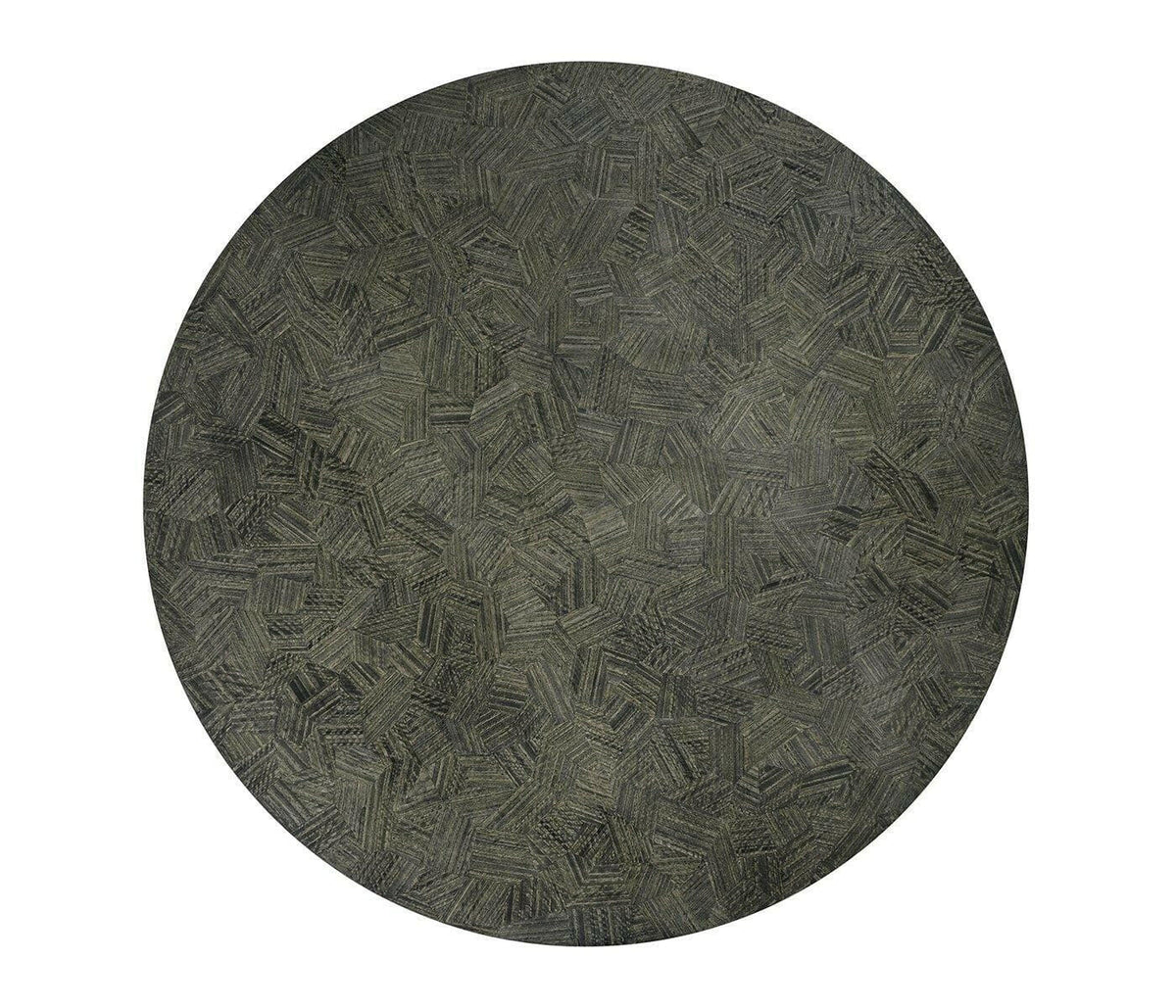 Jonathan Charles Round Dining Table in Grey Eucalyptus - Large.