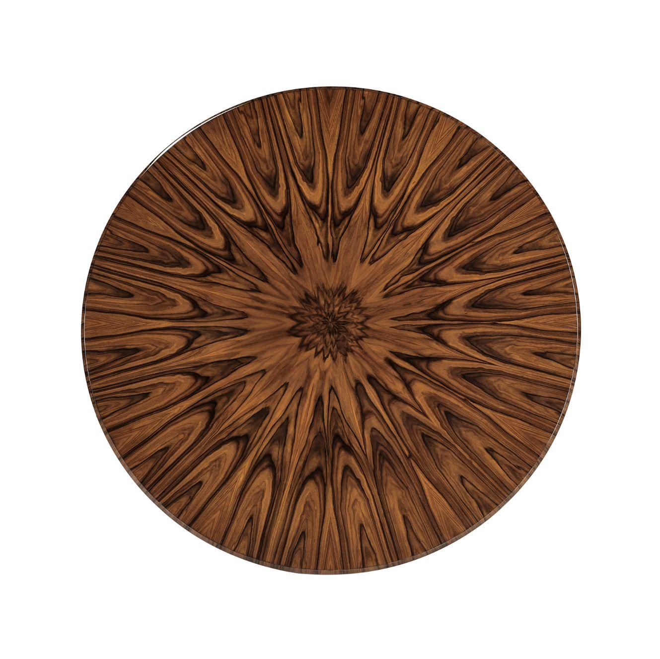 Jonathan Charles Dining Jonathan Charles Round Dining Table Rosewood - High Lustre House of Isabella UK