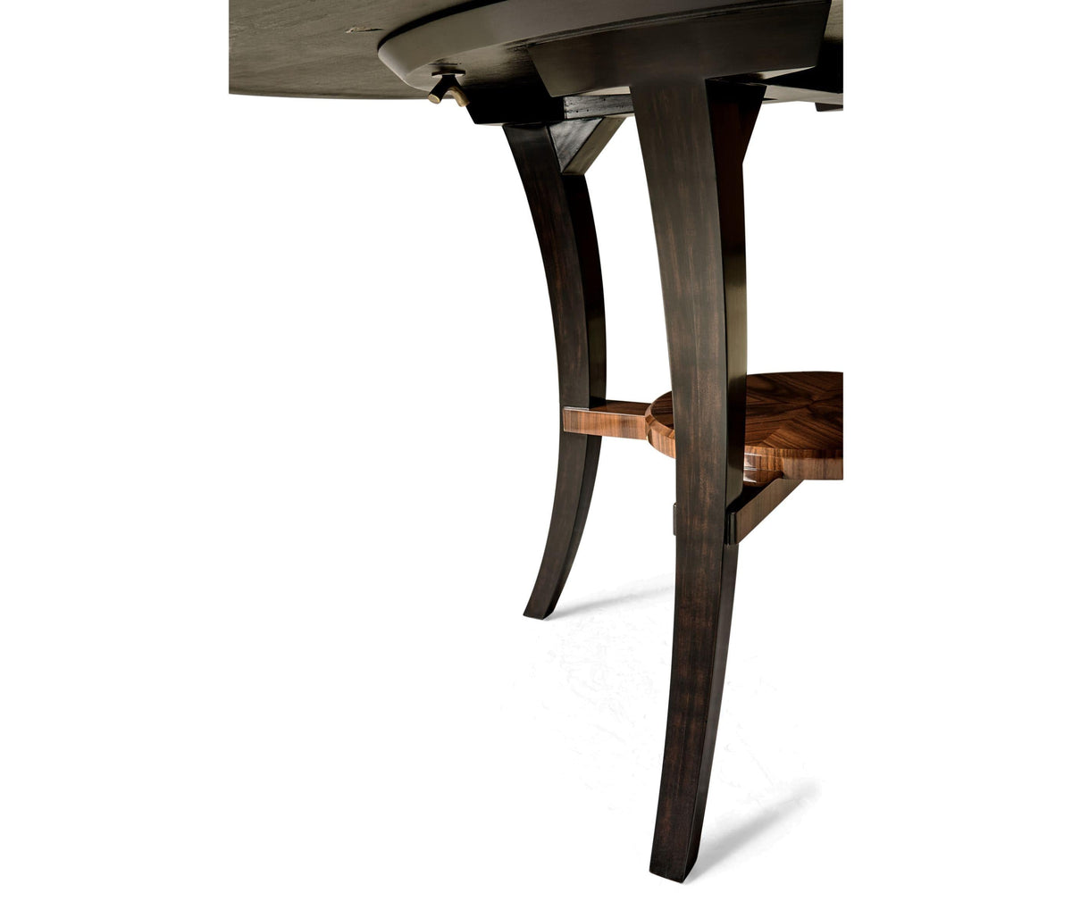 Jonathan Charles Round Dining Table Rosewood - High Lustre.