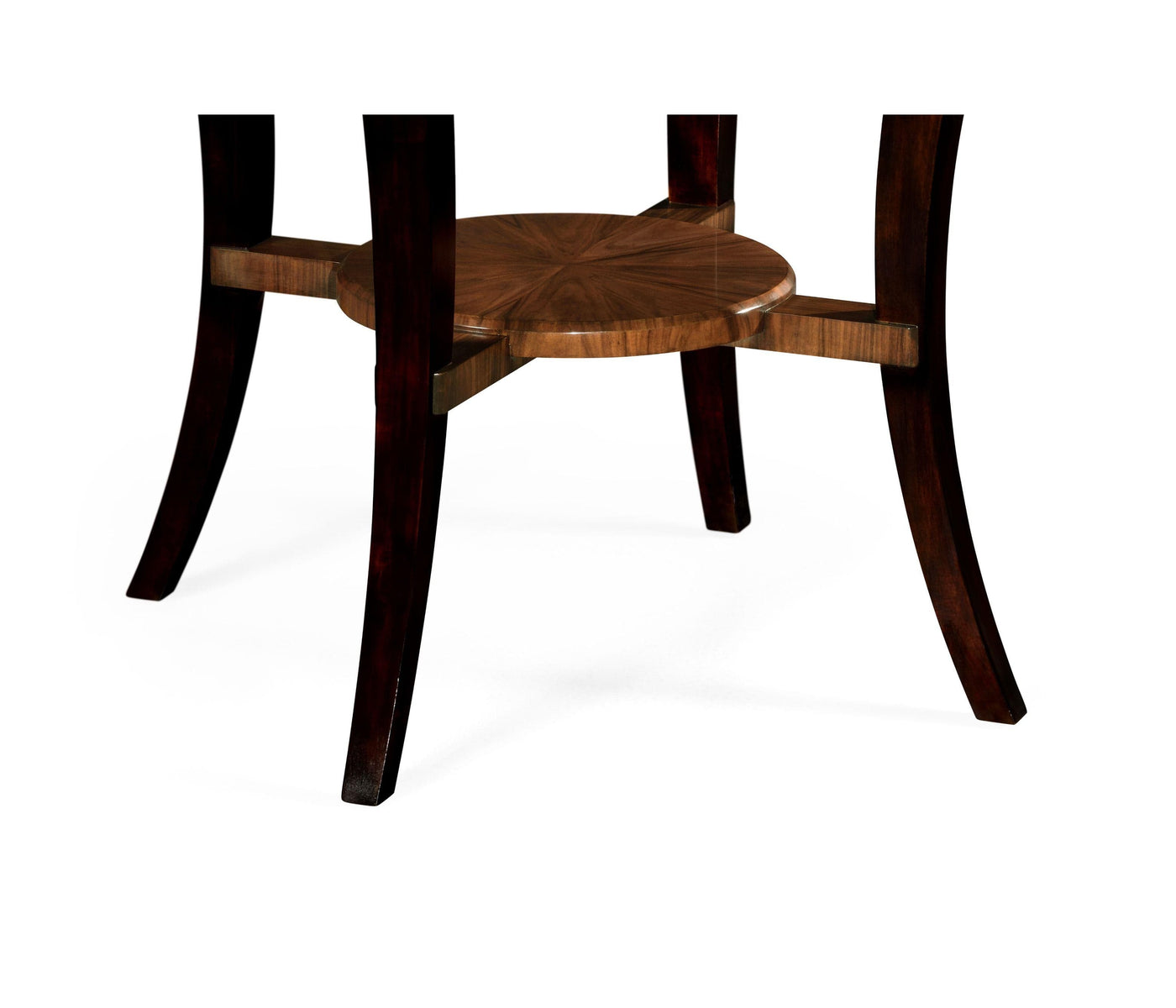 Jonathan Charles Dining Jonathan Charles Round Dining Table Rosewood - High Lustre House of Isabella UK