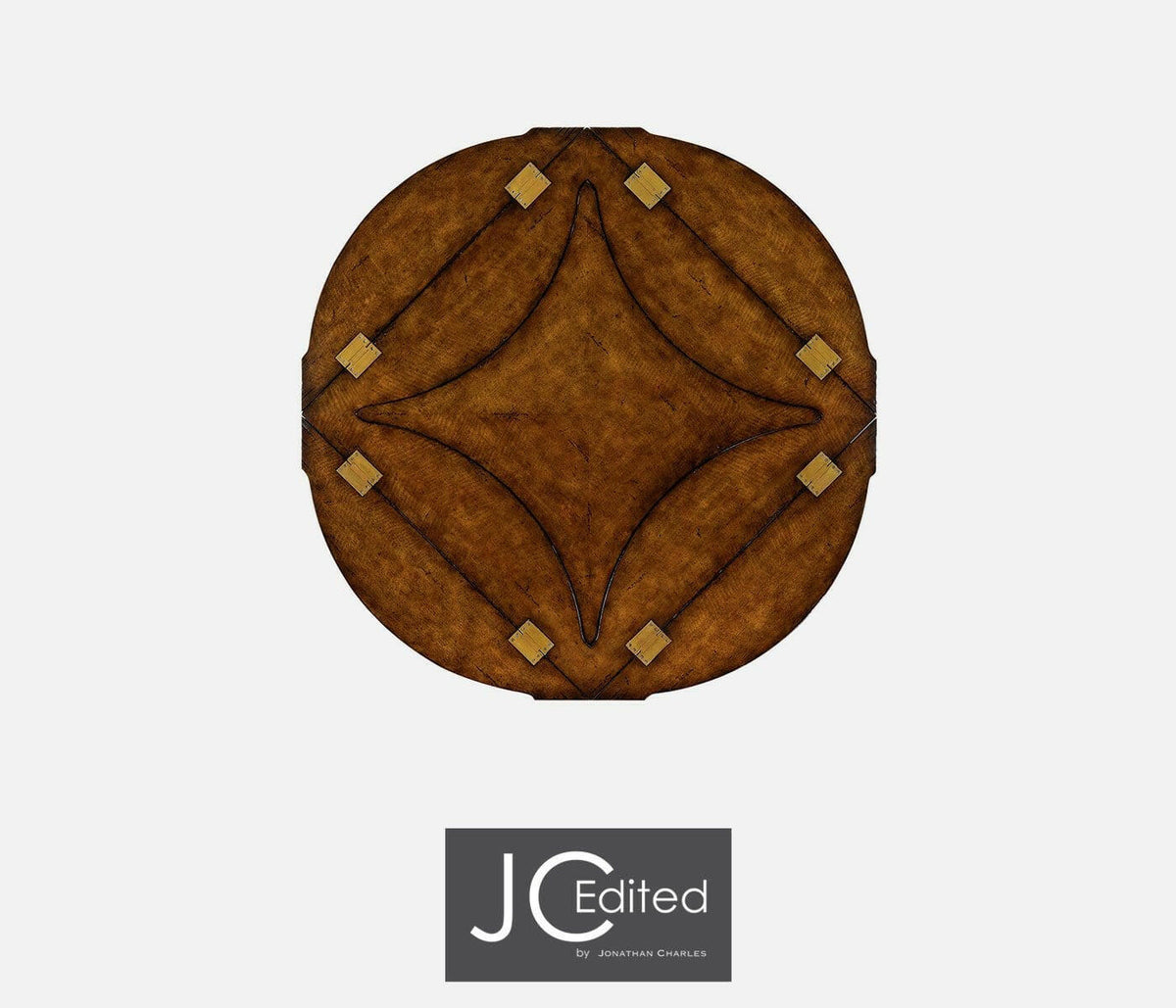 Jonathan Charles Round Extending Dining Table Rural.