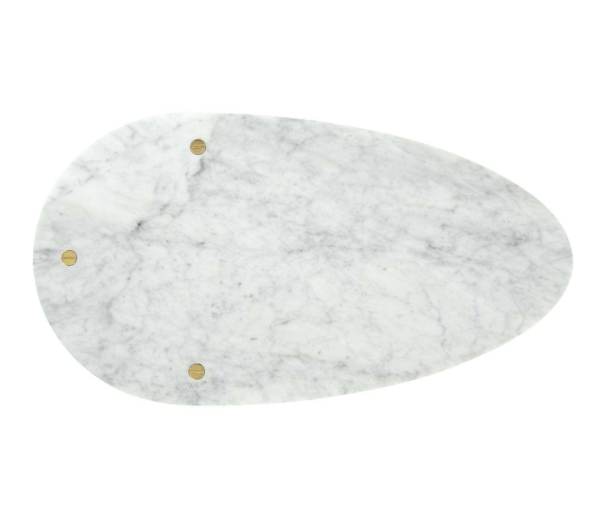 Jonathan Charles Supper Table in Satin Gold Brass.