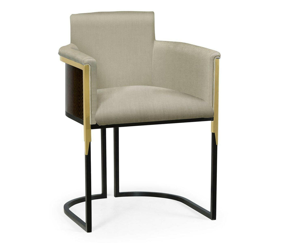 Jonathan Charles Tub Dining Chair Black Eucalyptus in Mazo.