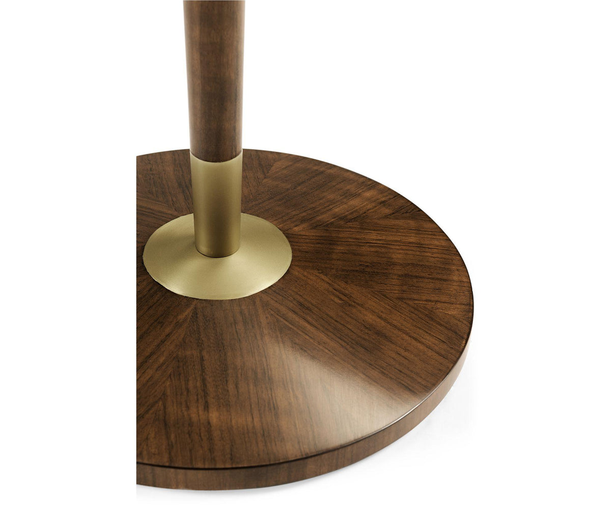 Jonathan Charles Round Lamp Table Italian 1950s.