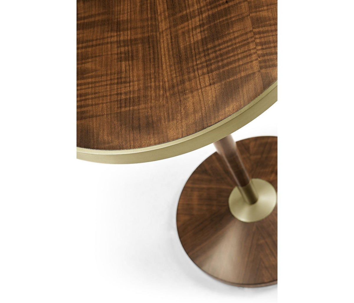 Jonathan Charles Round Lamp Table Italian 1950s.