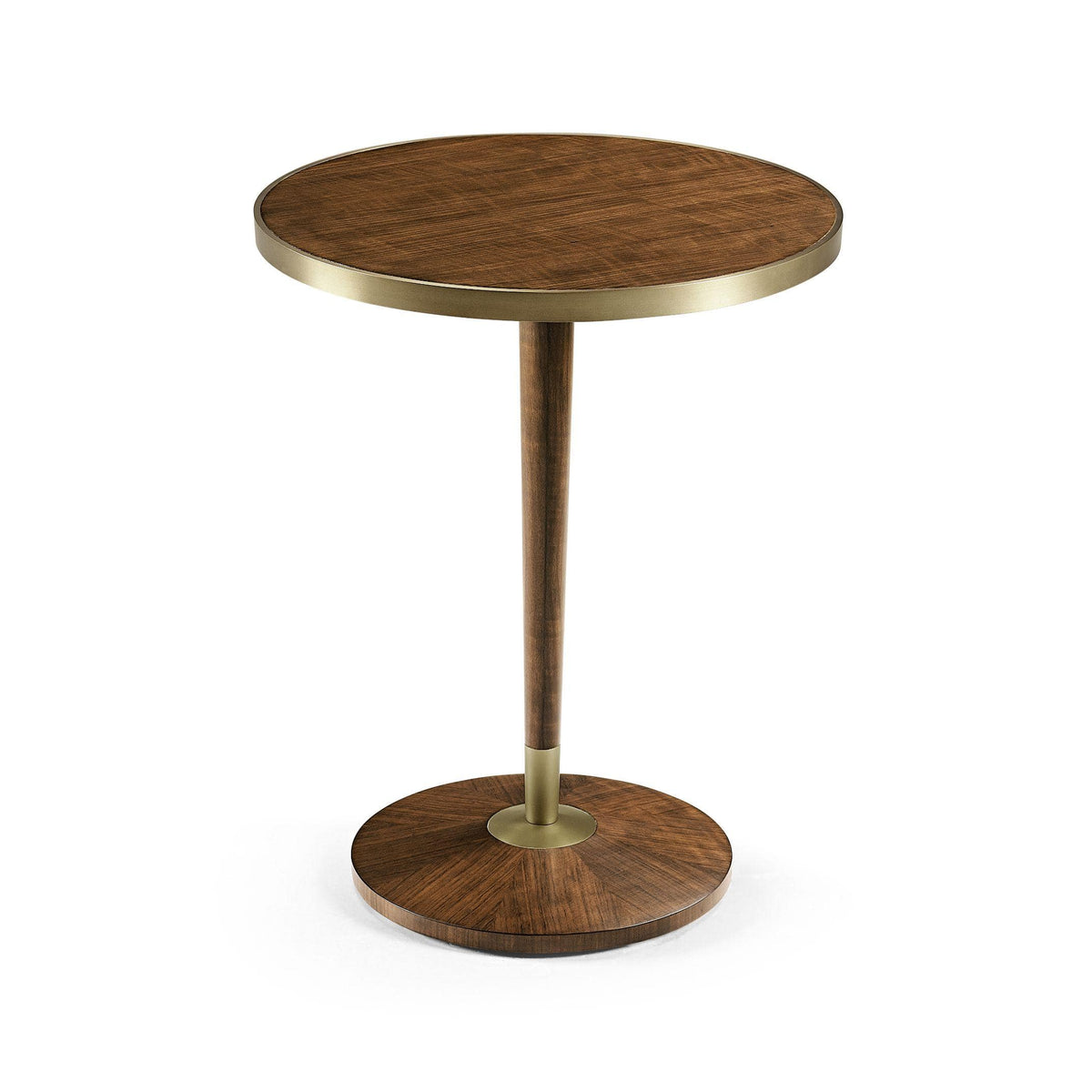 Jonathan Charles Round Lamp Table Italian 1950s.