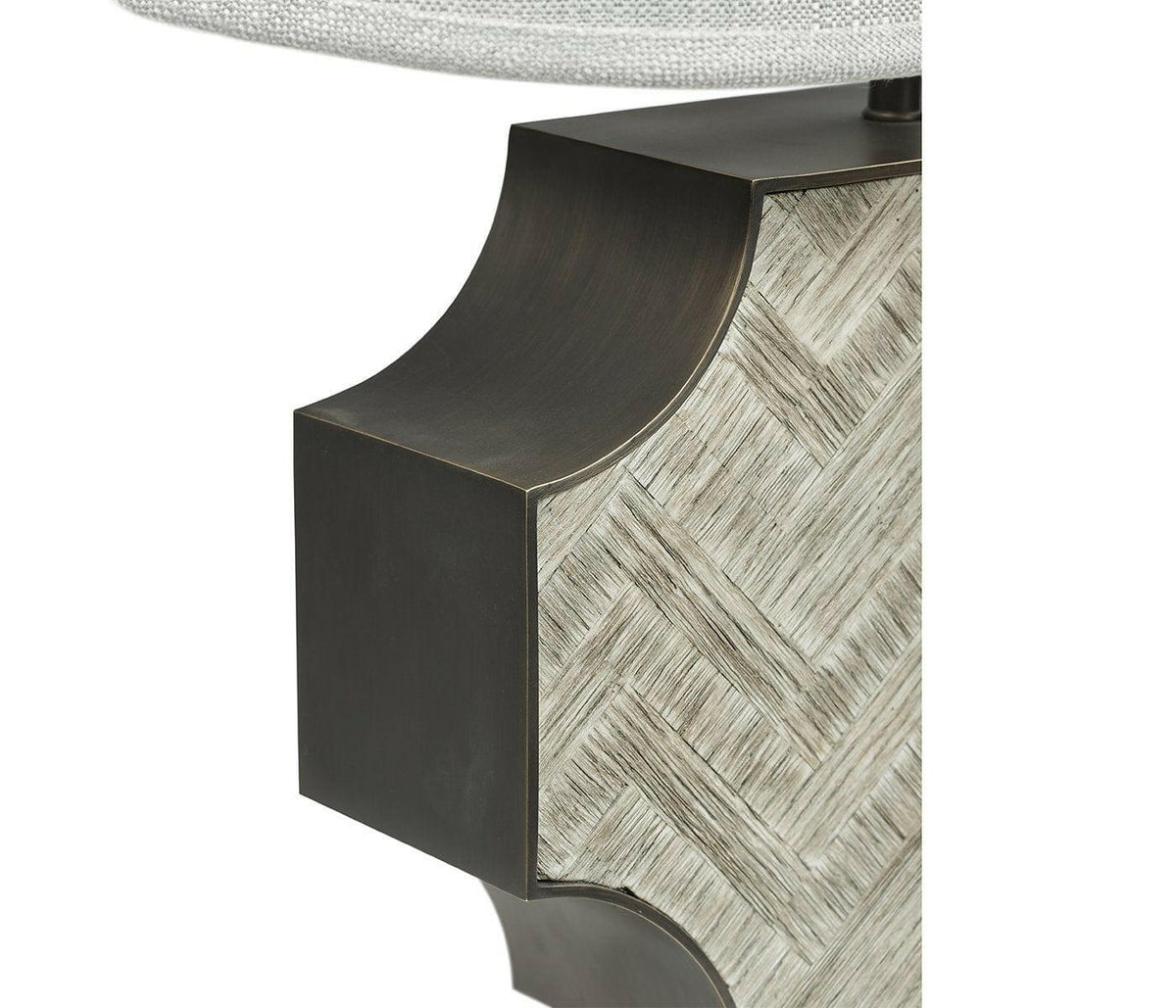 Jonathan Charles Table Lamp Doha - Grey.
