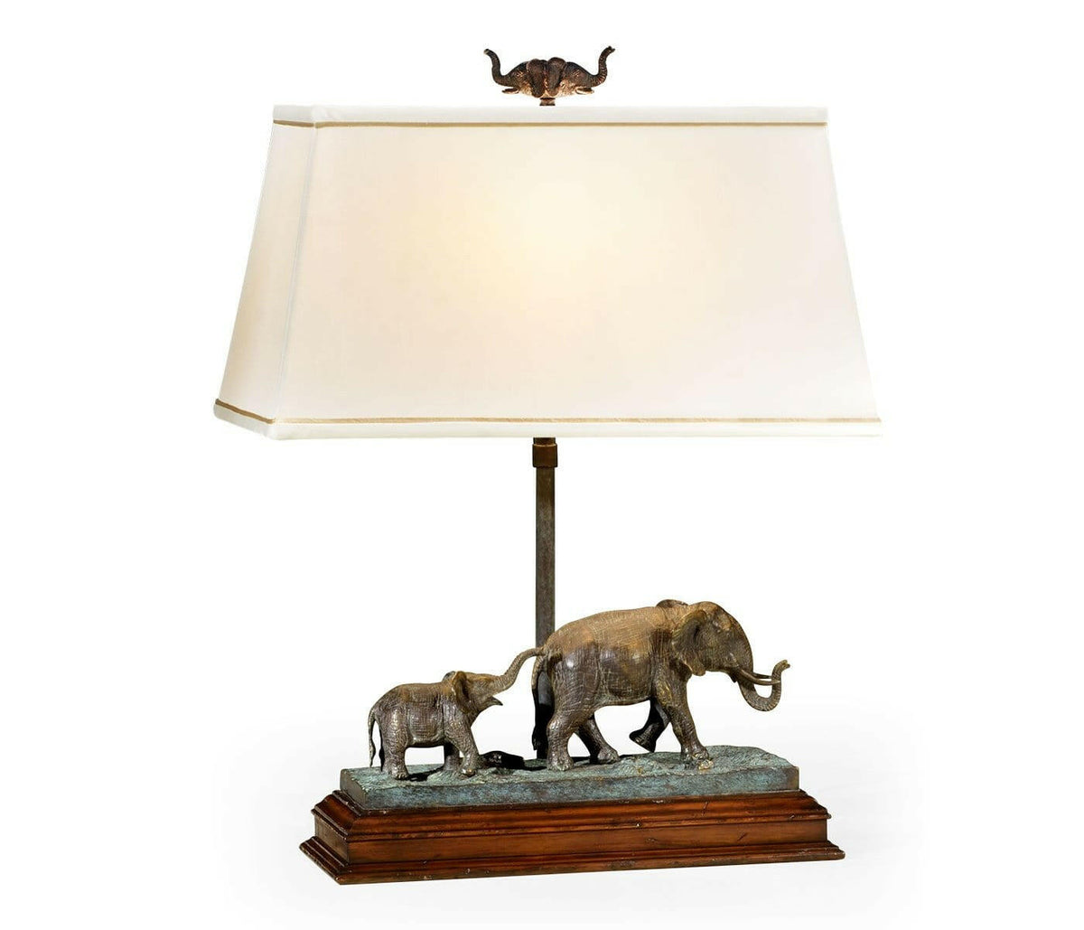 Jonathan Charles Table Lamp the Elephant - Left.