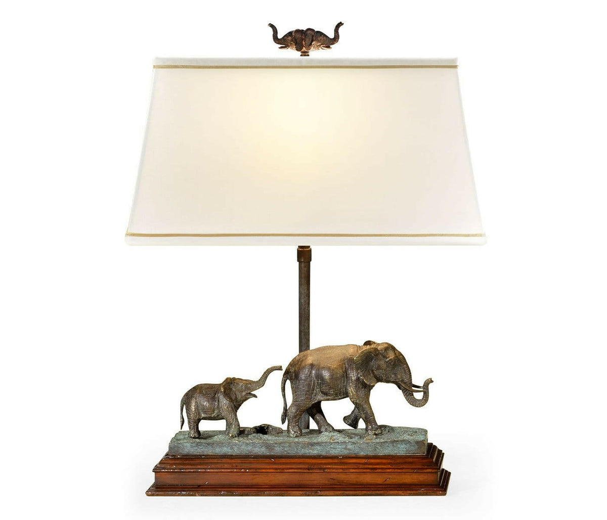 Jonathan Charles Table Lamp the Elephant - Left.