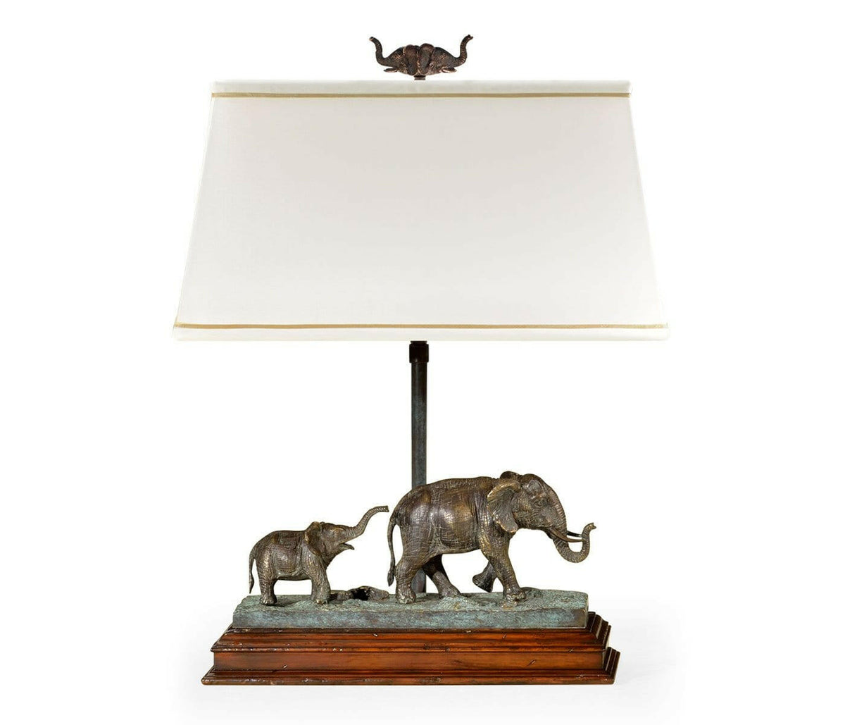 Jonathan Charles Table Lamp the Elephant - Left.