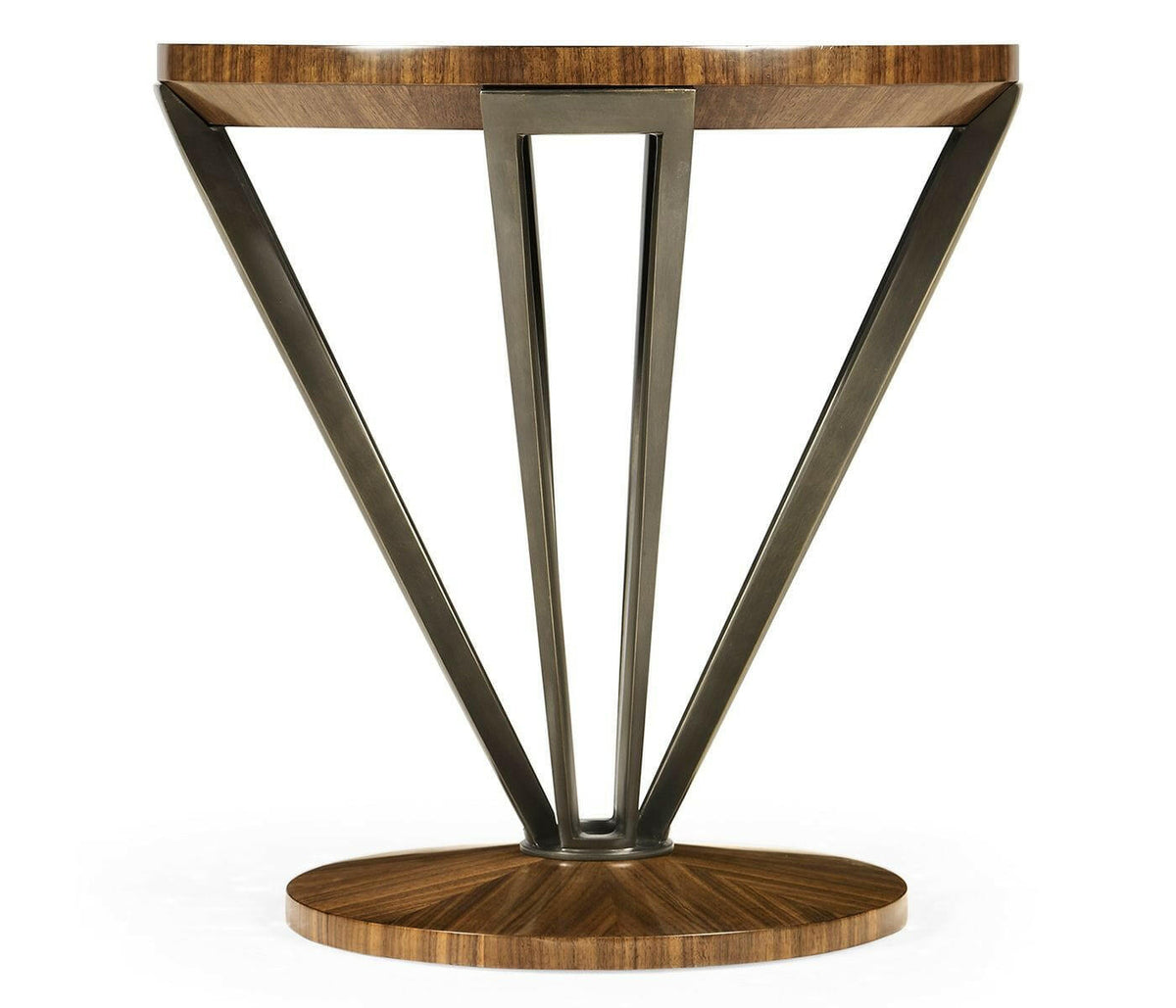 Garonne Mid-century Walnut Side Table.