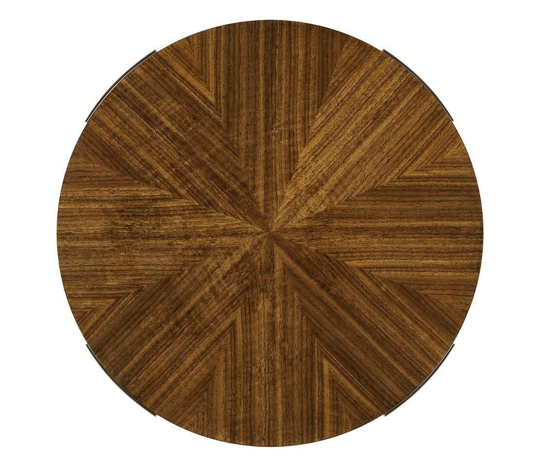 Garonne Mid-century Walnut Side Table.