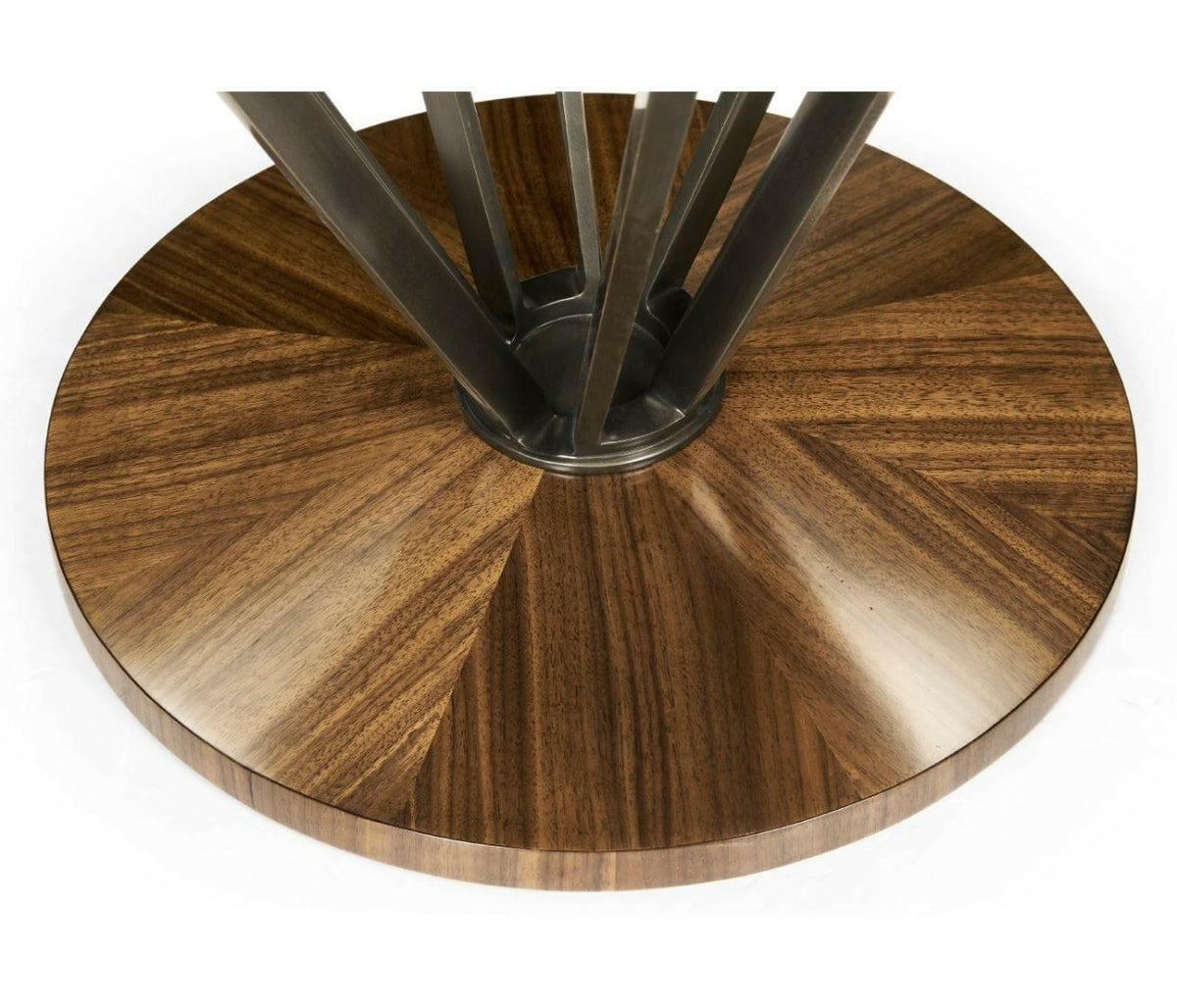 Garonne Mid-century Walnut Side Table.