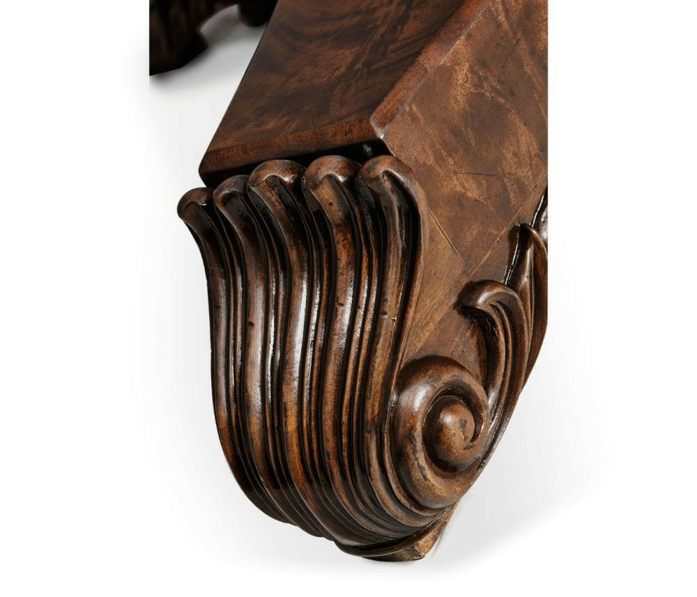 Georgian Round Poker Table.