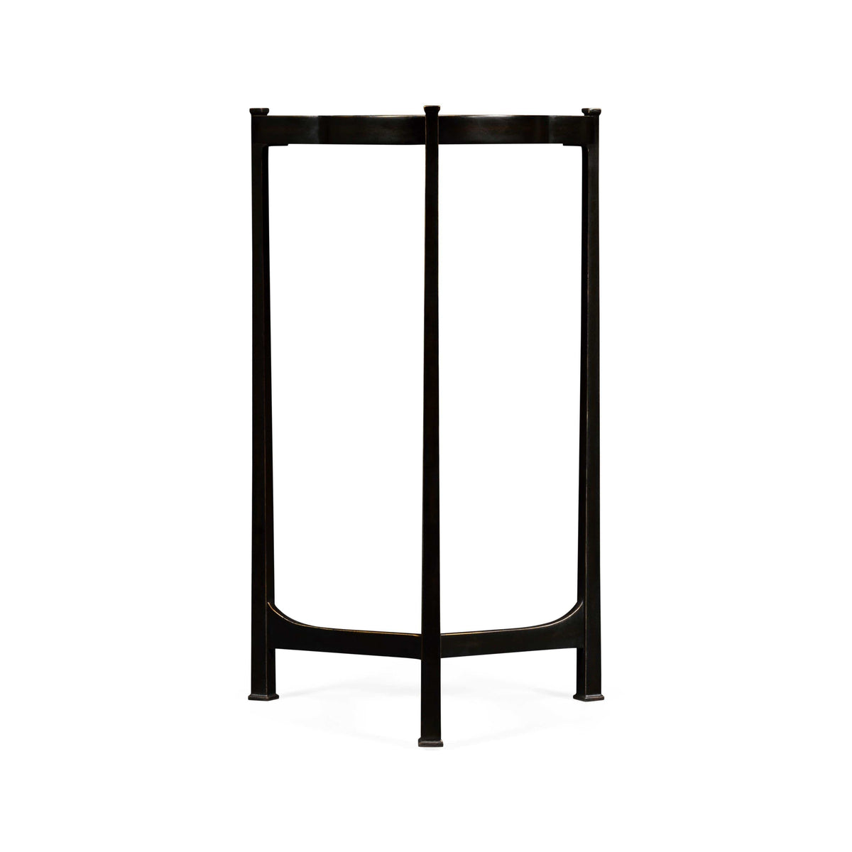 Jonathan Charles Accent Table Trefoil in Eglomise - Bronze.