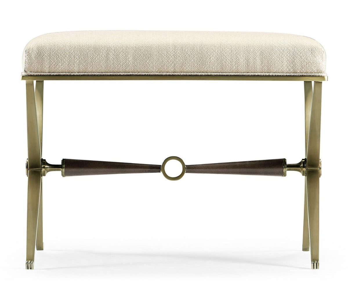 Jonathan Charles Barcelona Upholstered Stool - Skipper.