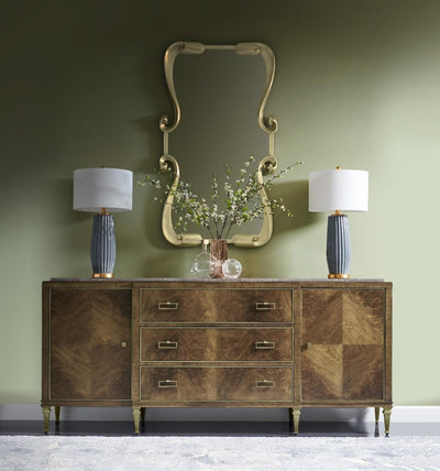 Jonathan Charles Living Jonathan Charles Barcelona Walnut Veneer Sideboard House of Isabella UK