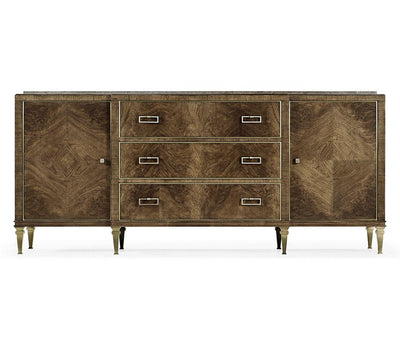 Jonathan Charles Living Jonathan Charles Barcelona Walnut Veneer Sideboard House of Isabella UK