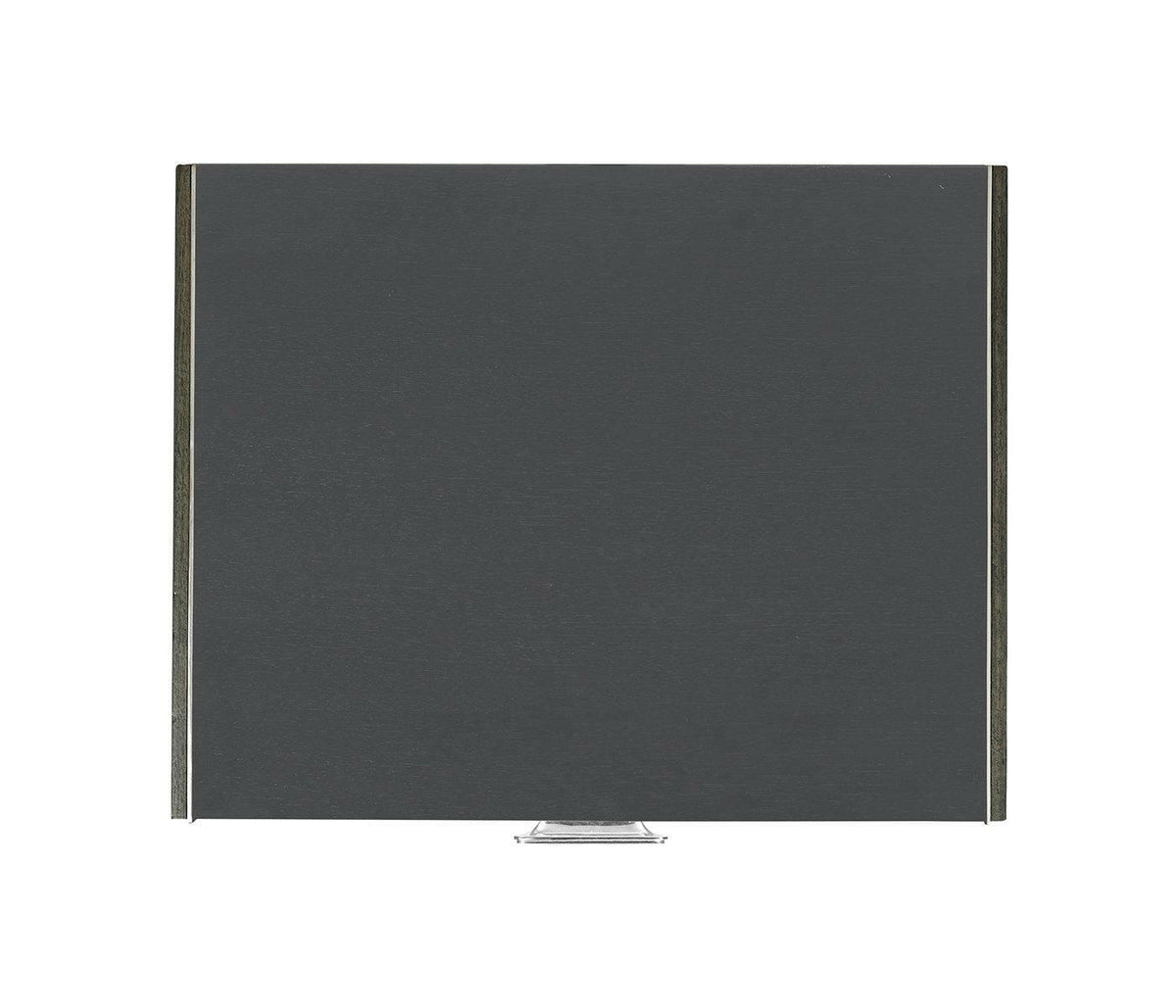 Jonathan Charles Bedside Table in Dark Grey Walnut.