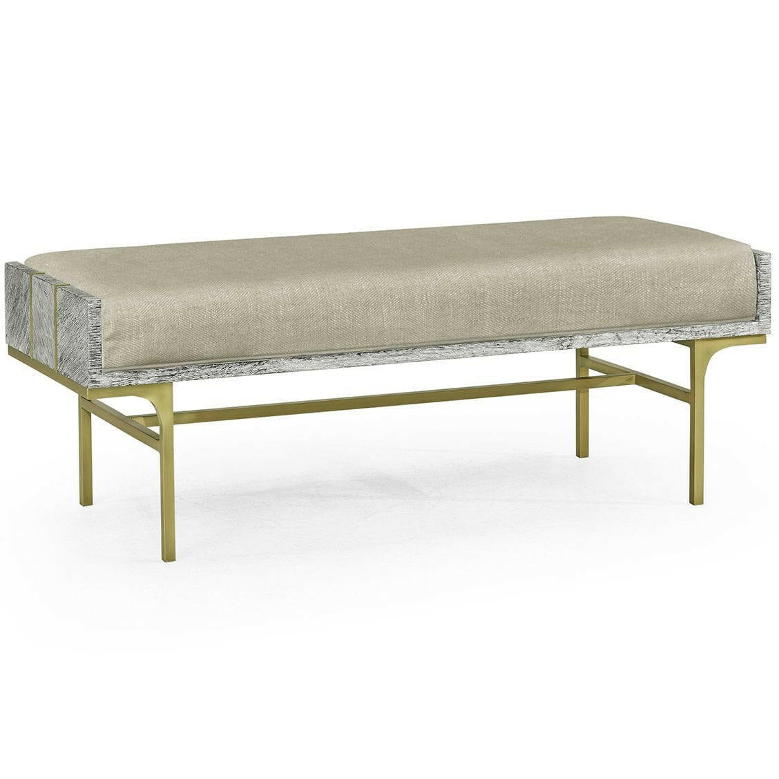 Jonathan Charles Bench Transitional in Light French Oak - Mazo.