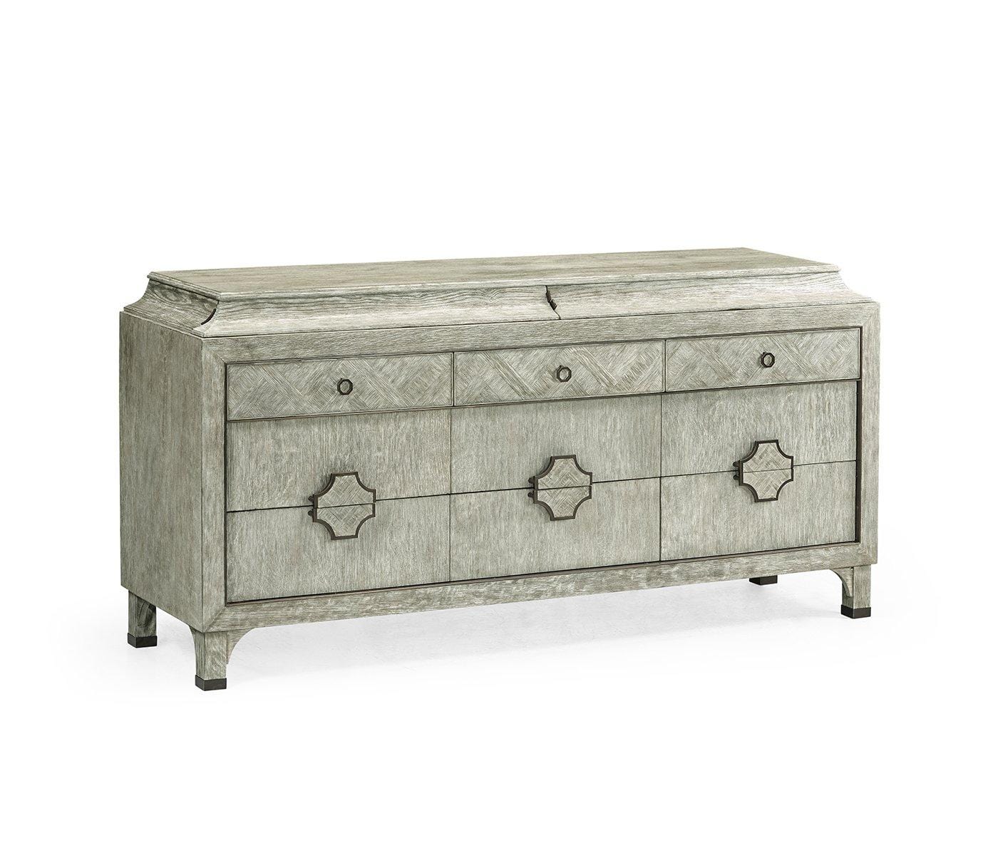 Jonathan Charles Living Jonathan Charles Buffet Doha in Oak - Grey House of Isabella UK