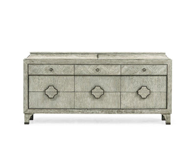 Jonathan Charles Living Jonathan Charles Buffet Doha in Oak - Grey House of Isabella UK