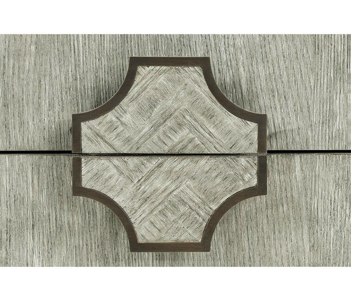 Jonathan Charles Buffet Doha in Oak - Grey.