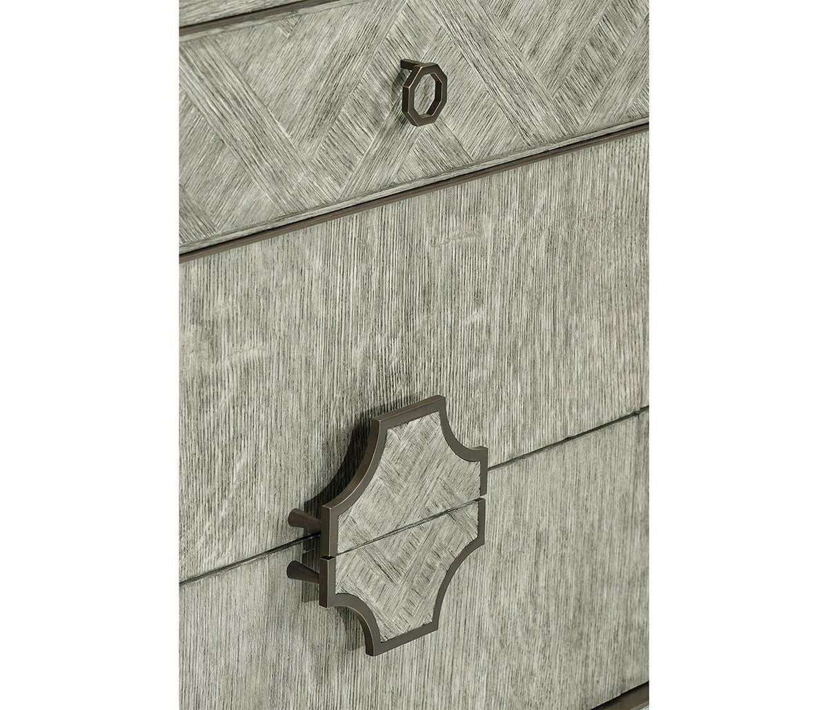 Jonathan Charles Buffet Doha in Oak - Grey.